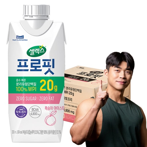 셀렉스 프로핏 드링크 복숭아