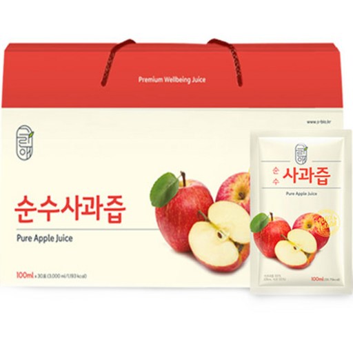 그린애 순수 사과즙 30p