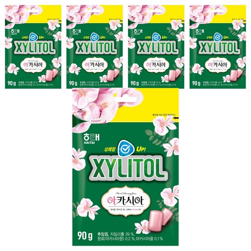 해태제과 자일리톨 아카시아 껌