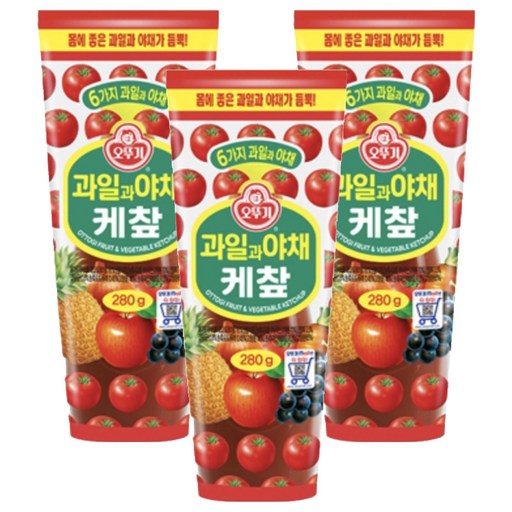 오뚜기 과일과 야채 케찹