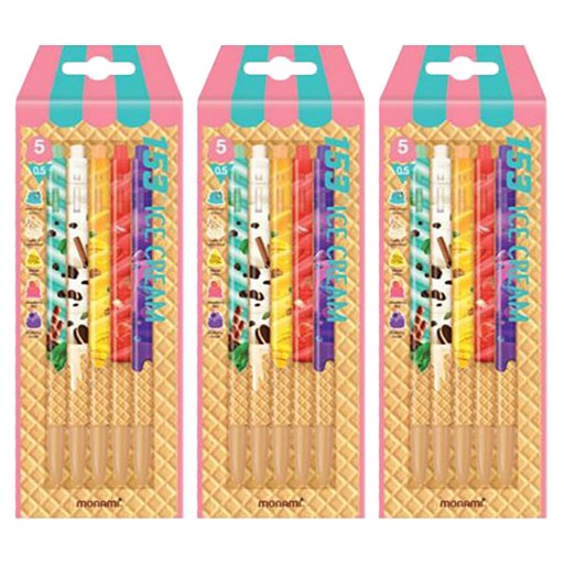 모나미 153 아이스크림 볼펜 0.5mm
