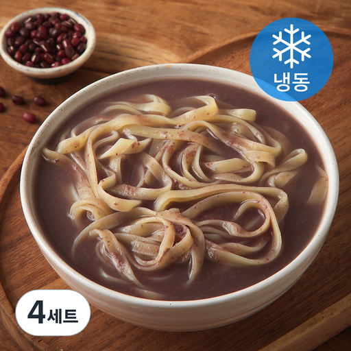 푸드컨테이너 팥물 800g + 칼국수 190g 세트 (냉동)