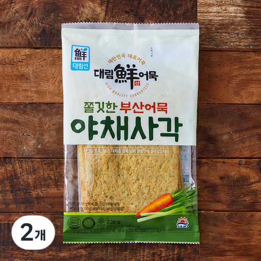 대림선 쫄깃한 부산어묵 야채사각