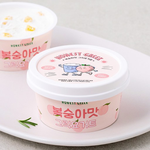 어니스트그릭 복숭아맛 그릭요거트