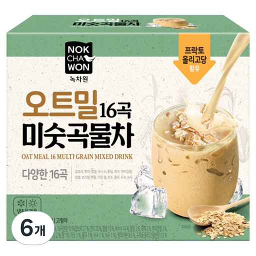 녹차원 오트밀 16곡 미숫곡물차
