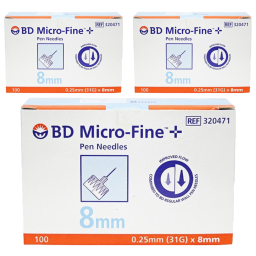 벡톤디킨슨 마이크로파인 인슐린 펜니들 31g 8mm