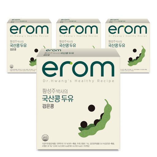 이롬 황성주 검은콩 두유