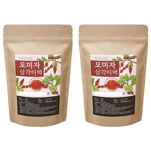 조은약초 오미자차 삼각티백