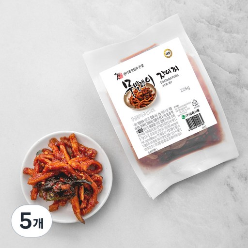 권기옥 명인 웃말 무말랭이 장아찌