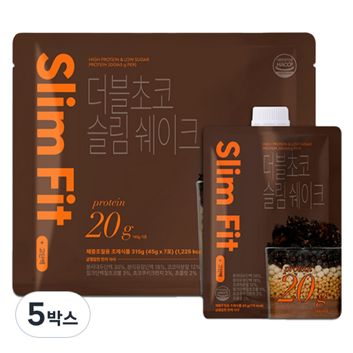 익스트림 더블초코 슬림 쉐이크 7p