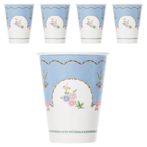 블린 스윗 티타임 블루 종이컵 260ml