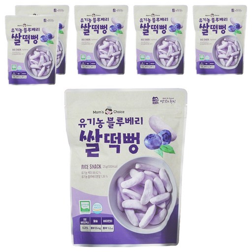 맛있는풍경 유기농 블루베리 쌀떡뻥