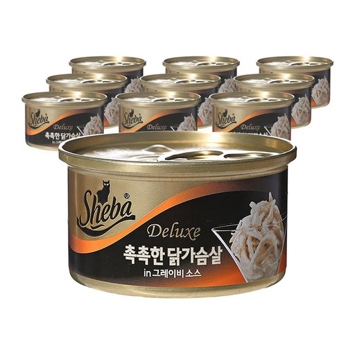쉬바 고양이 디럭스 간식캔