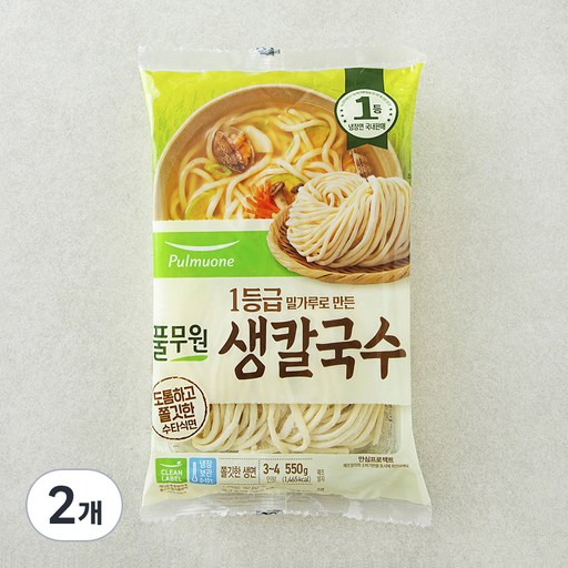 풀무원 생칼국수 4인분