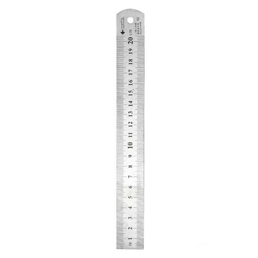 영바영 스테인레스 스틸 반영구 양면 직자 20cm