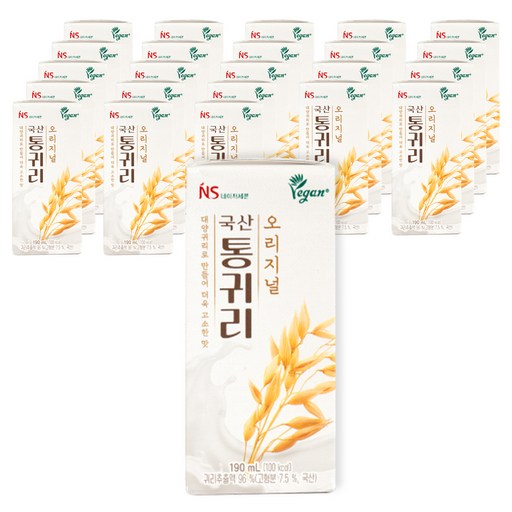 네이처세븐 통귀리 오리지널 두유