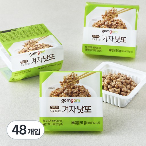 곰곰 겨자 낫또 세트