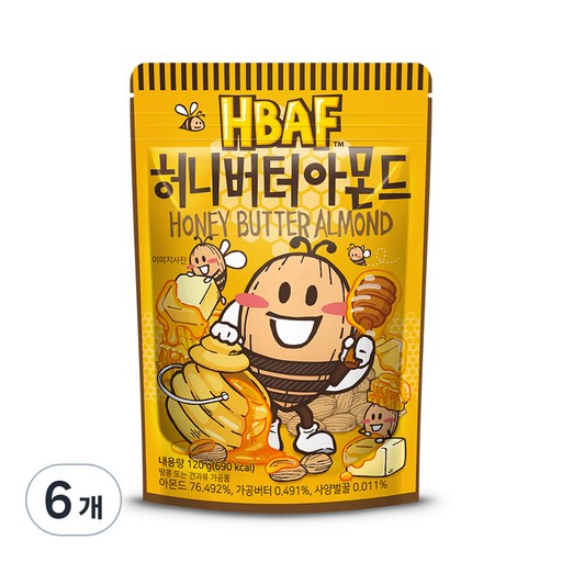 바프 허니버터 아몬드