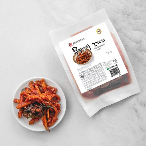 권기옥 명인 웃말 무말랭이 장아찌