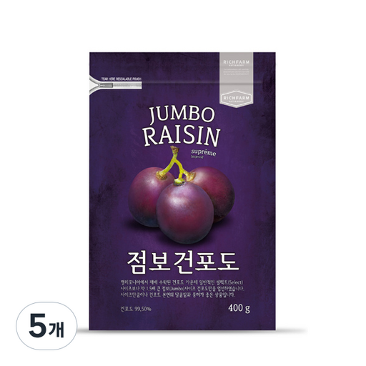 리치팜너트 점보건포도