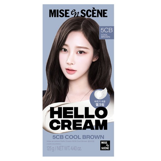 미쟝센 헬로크림 염색제