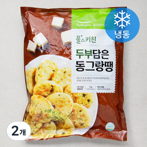 풀무원 풀스키친 두부담은 동그랑땡 (냉동)
