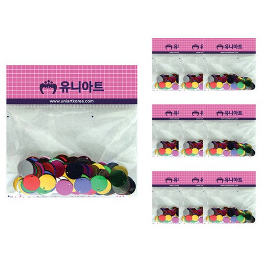 유니아트 1000 스팡클 비즈 중
