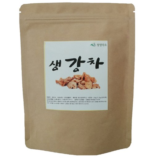 청명약초 생강차 티백 국내산