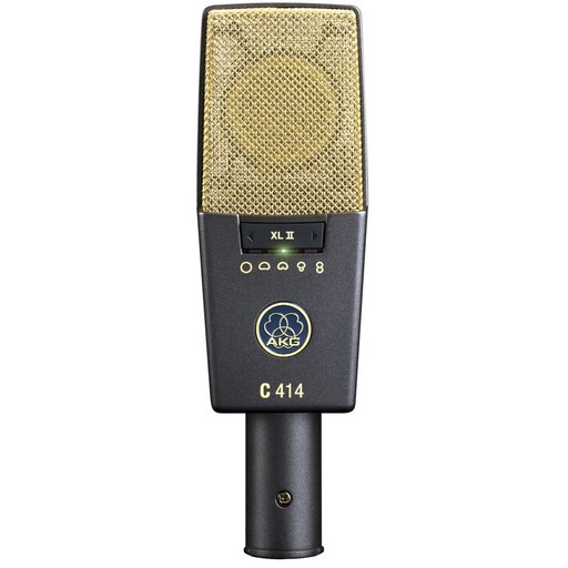 AKG 레코딩 콘덴서 스튜디오 마이크 블랙