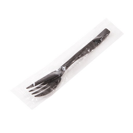 봄91 SP 블랙 커트러리 포크 대 17 x 2.8 cm