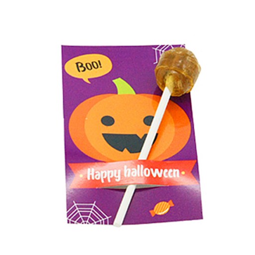 도나앤데코 할로윈 사탕홀더 BOO호박 보라 30p