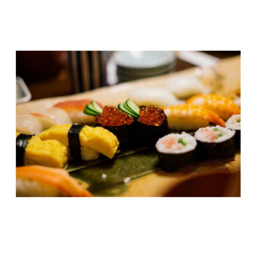 UVDS 주방아트보드 맛있는 초밥