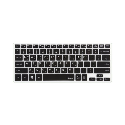 파인피아 삼성 노트북용 문자인쇄 칼라 키스킨 SS22번 삼성 아티브북M NT110S1J/ NT110S1K
