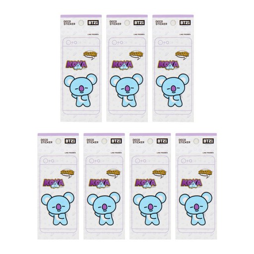 라인프렌즈 BT21 모바일 데코 스티커 2탄