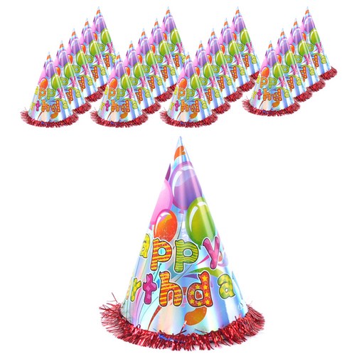 파티쇼 홀로그램생일고깔모자 일반