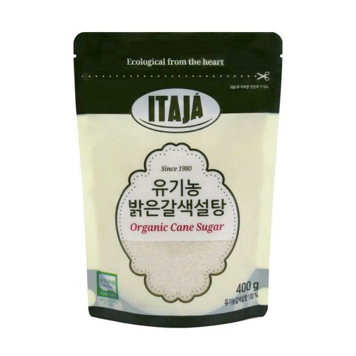 이타자 유기농 밝은갈색설탕