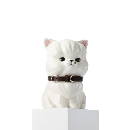반려동물 유골함 장모고양이 화이트