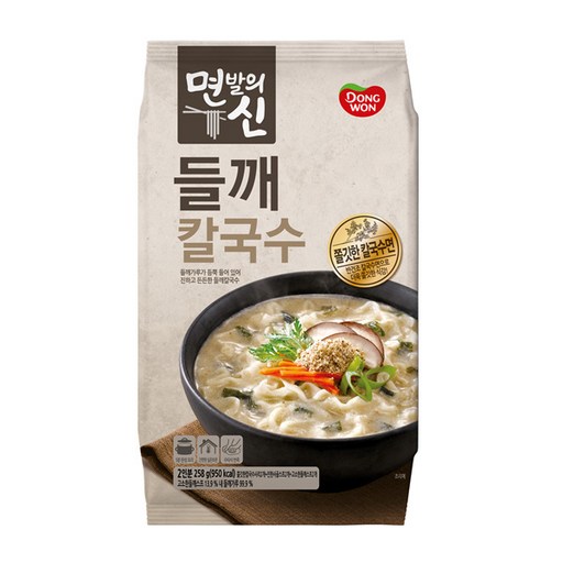 동원 면발의신 들깨칼국수 2인분