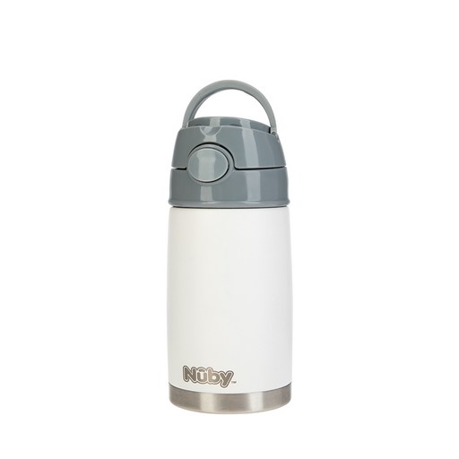 누비 스텐 원터치 빨대컵 300ml