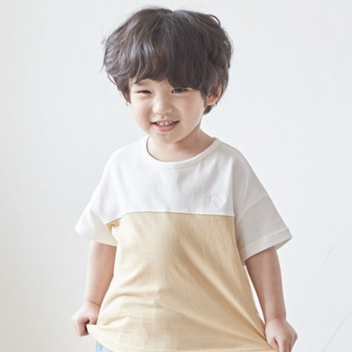 몽피마피 패밀리 바나나 남아 반팔티셔츠