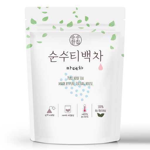순수한집 마테차 삼각티백
