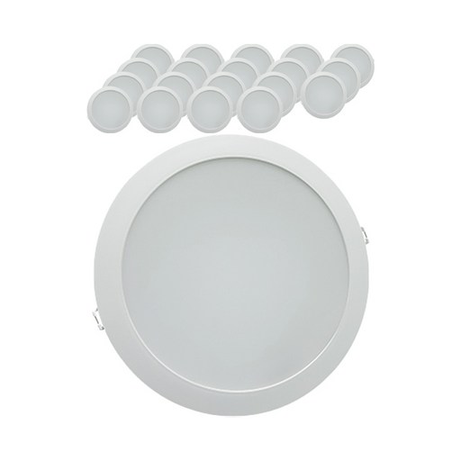 시그마 LED 슬림 다운라이트 주백색 23cm 30W 20p