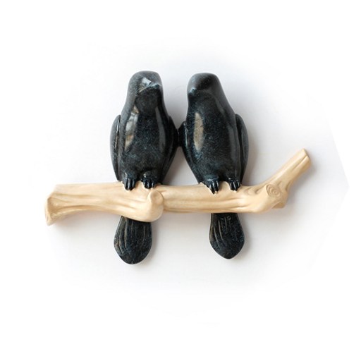 벽걸이 다용도 랙 새장식