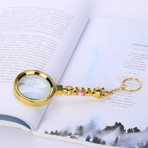 미화부장 휴대용 고리 돋보기 60mm