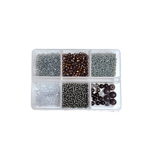 트렌드 팬톤 컬러 비즈 반지 팔찌 DIY 키트
