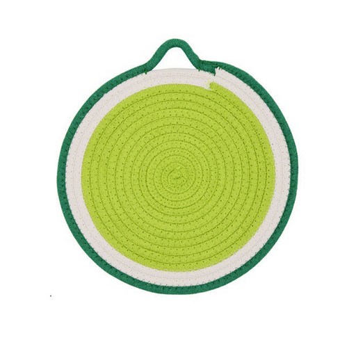 주앙오브제 아임 냄비 받침03 키위 과일 18cm 1 개 S