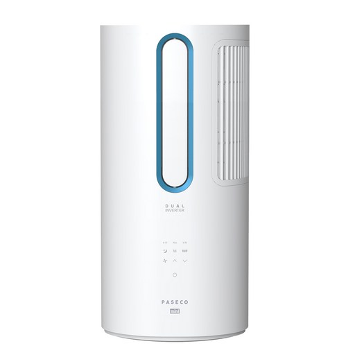 파세코 14.6㎡(4.4평) 25년형 창문형에어컨 미니 메탈블루 PWA-M3100WM 방문설치