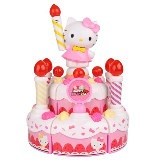 바니랜드 헬로키티 노래하는 생일케이크 멜로디완구