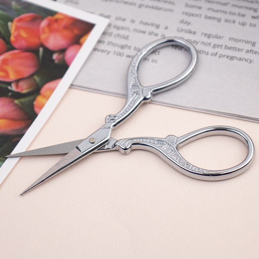 아트조이 DIY 펠트 펀치니들 겸용 엔틱 자수 가위 9.1cm