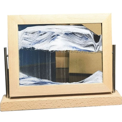 참리빙 모래멍 우드액자 19.5 x 25 cm